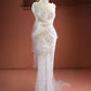 Serayah - Handmade Embellished White Dress
