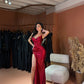Malea - Strapless Red Dress