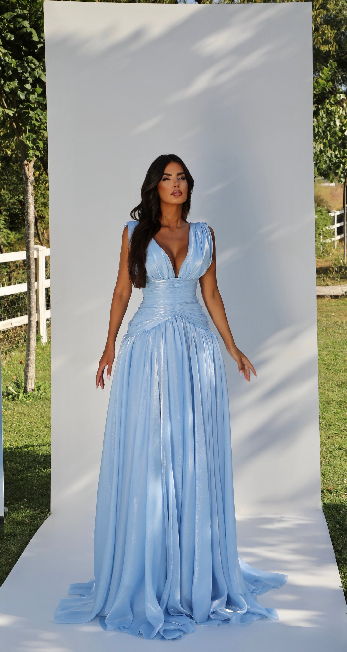 Mirene - Long A-Line Dress