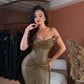 Matilda - Off Shoulder Sparkling Dress