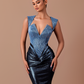 Evelysa - V cut Fitted Dress