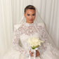 Esmerèe - High Neck Lace Bridal Dress