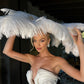 Oversized Feather Headpiece