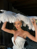 Oversized Feather Headpiece