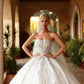 Amaya - Strapless Beaded Bridal Gown