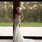 Marise - Long Sleeve Beaded Mermaid Bridal Gown