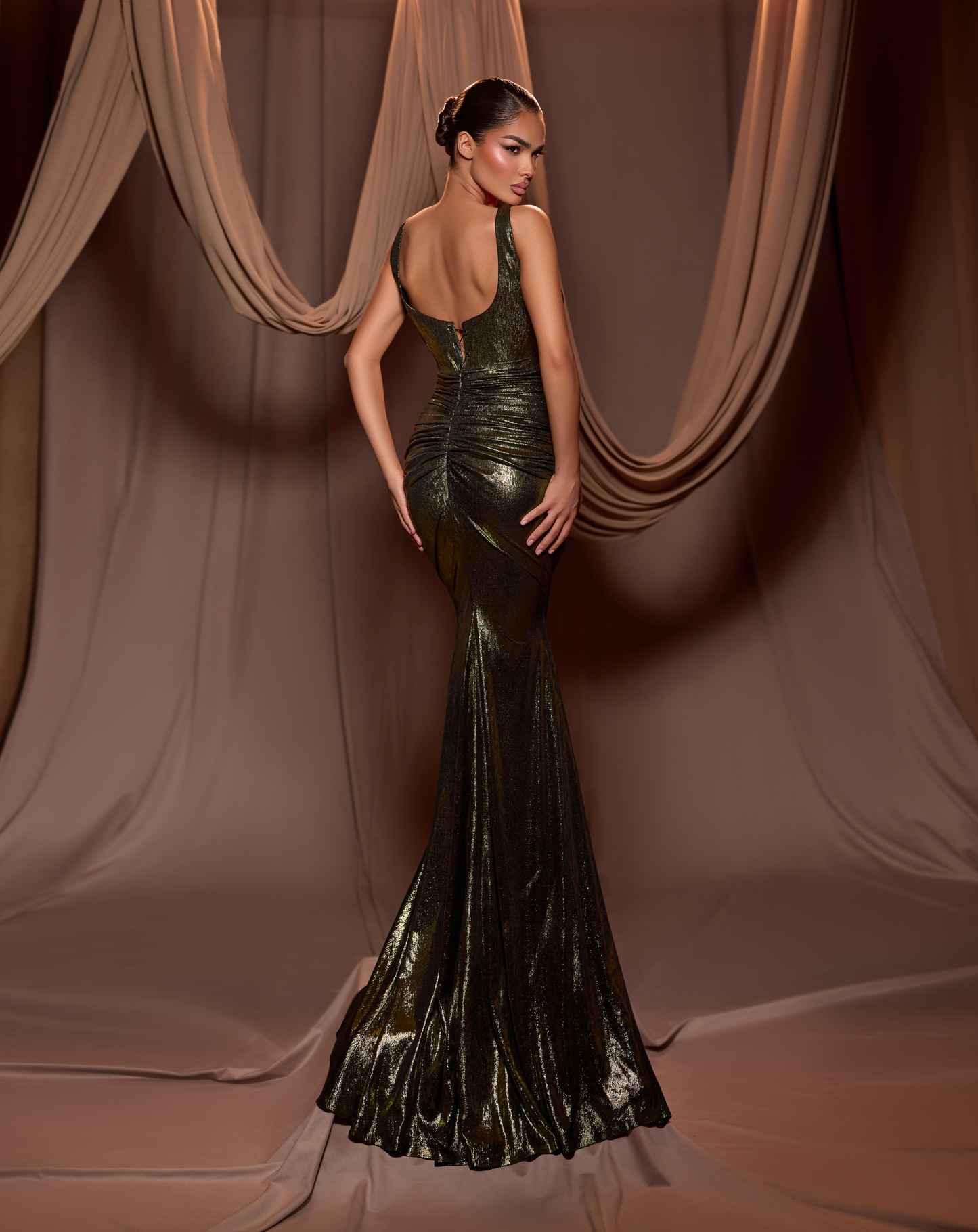 Herea - Chromium Cutout Maxi Dress