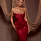 Carmila - Vanadium Vermilion Dress