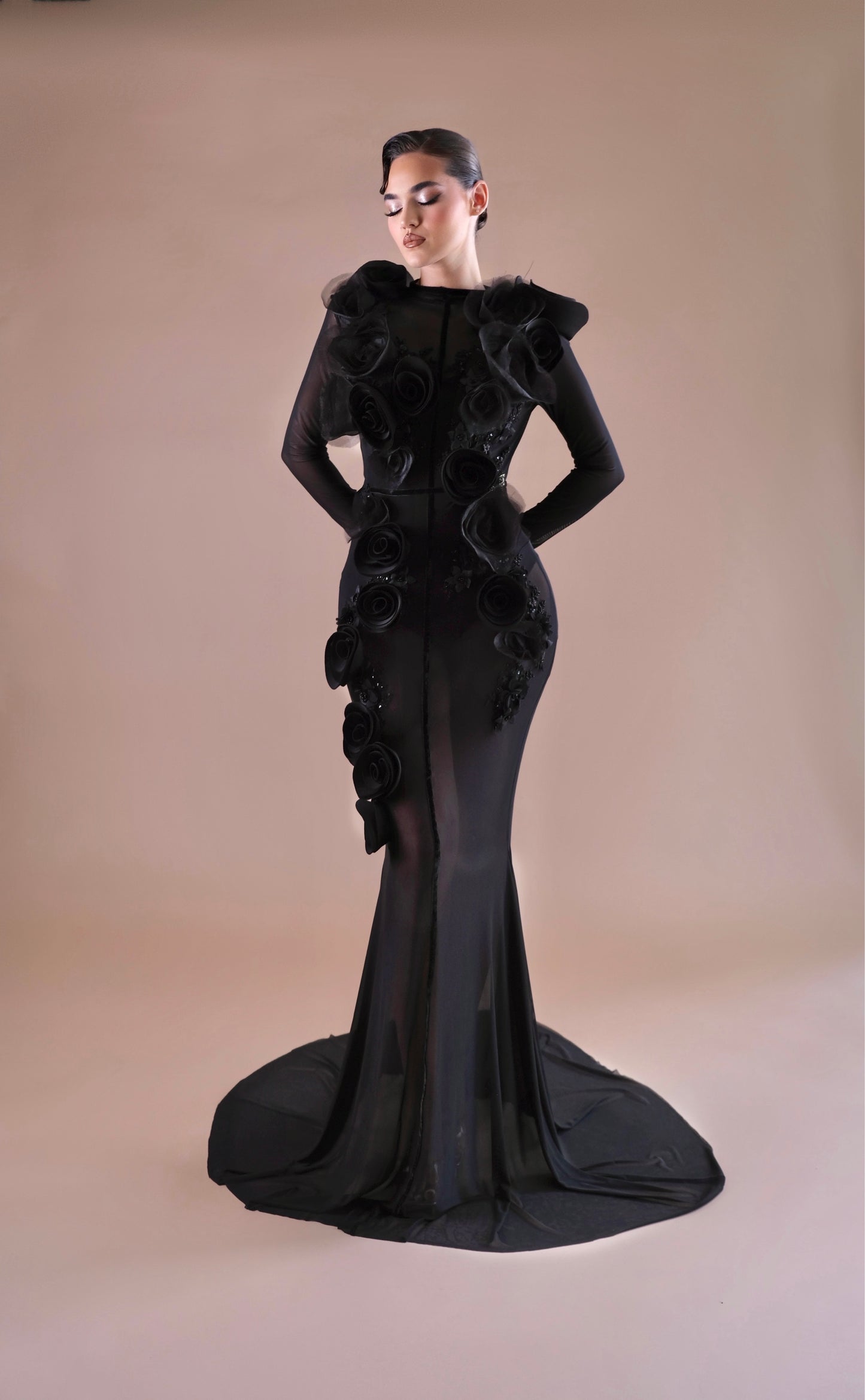 Lorelei - Sheer Bloom Dress