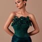 Felysa - Strapless Dress with ruched details