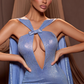 Valery - Cobalt Azure Dress