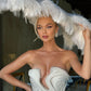 Oversized Feather Headpiece