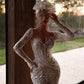 Marise - Long Sleeve Beaded Mermaid Bridal Gown