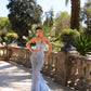 Zafira - Blue Crystal Mermaid Dress