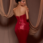 Carmila - Vanadium Vermilion Dress