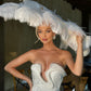 Oversized Feather Headpiece