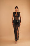 Sereina - Black Lace Dress