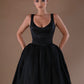 Bery - Elegant structured bodice with voluminous skirt