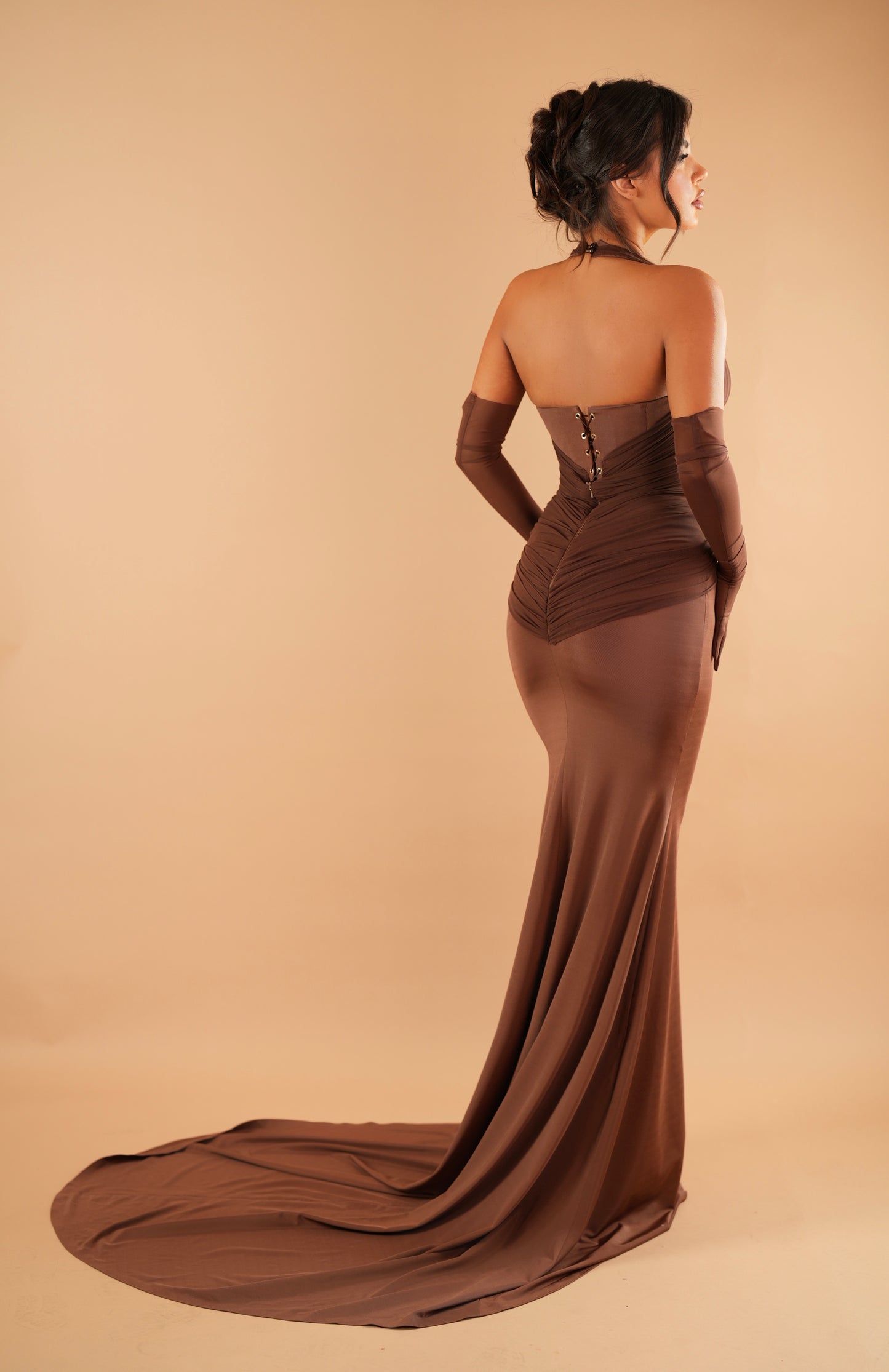 Ariela - Halter neckline Dress