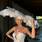 Oversized Feather Headpiece