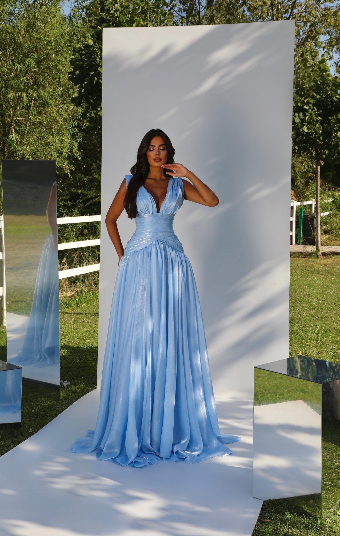 Mirene - Long A-Line Dress