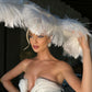 Oversized Feather Headpiece