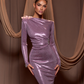 Ole - Iodine Violet Dress