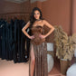 Alanèe - Sequin Slit Dress