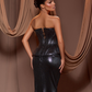 Velyna - Selenium peplum corset dress