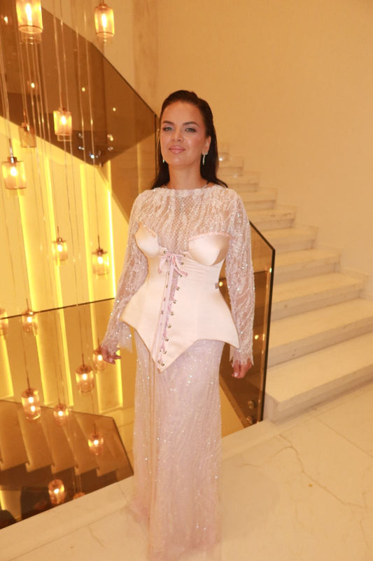 Marlene - Lace Embellished Dress