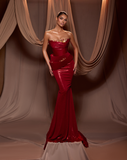 Carmila - Vanadium Vermilion Dress