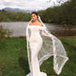 LENY - Draped Lace Corset Mermaid Bridal