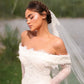 LENY - Draped Lace Corset Mermaid Bridal