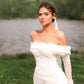 LENY - Draped Lace Corset Mermaid Bridal
