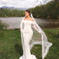 LENY - Draped Lace Corset Mermaid Bridal
