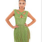 Serene -  Keyhole neckline fringed dress