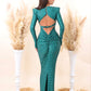 NYXARA - Long dress featuring "THE BEST" on the back