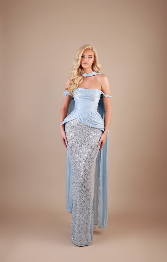 DC DRESS CRIMSON