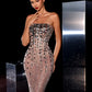 Julietta - Beaded Crystal fitted dress