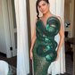Zen - Haute Couture green dress